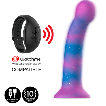 MYTHOLOGY - DION GALACTIC DILDO S - VIBRADOR COMPATIBLE CON WATCHME WIRELESS TECHNOLOGY