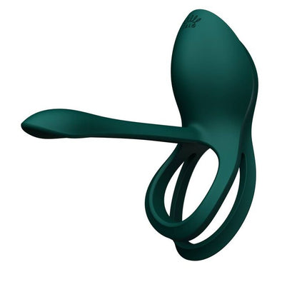 ZALO - BAYEK ANILLO VIBRADOR CONTROL REMOTO PAREJAS VERDE