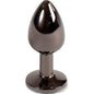 SECRETPLAY - GUNMETAL BUTT PLUG TALLA S 7 CM